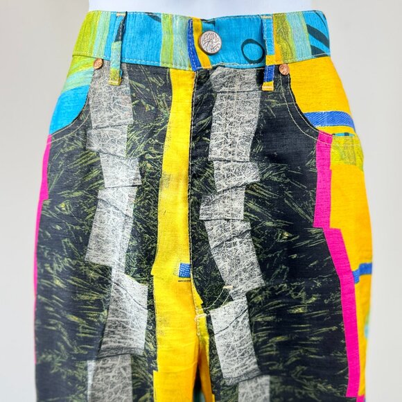 Christian Lacroix  Abstract Print Pant - Picture 5 of 10